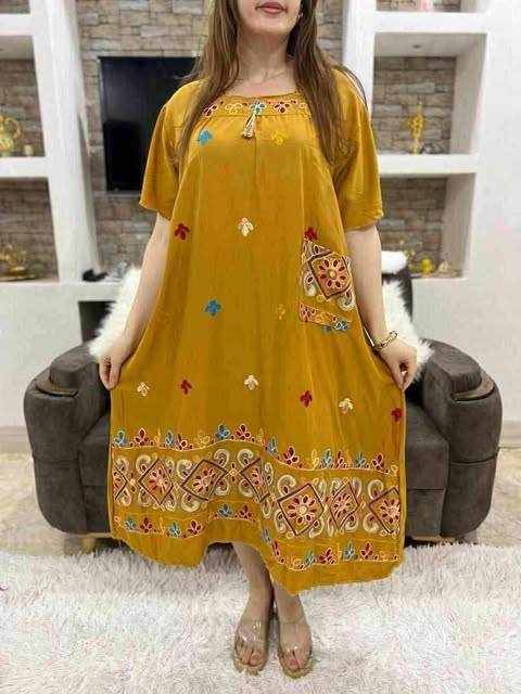 Robe هندية صيفية