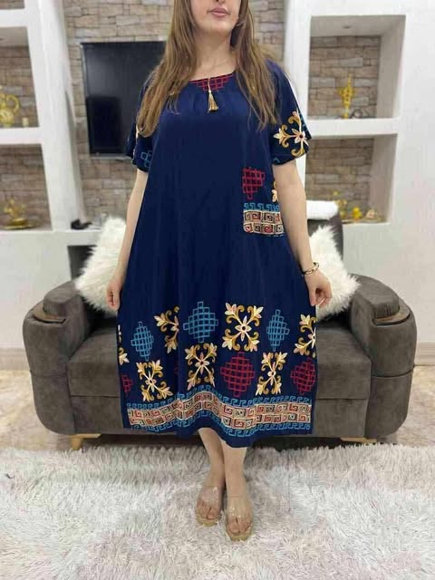 Robe هندية صيفية