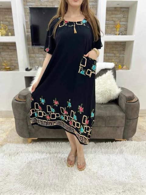 Robe هندية صيفية