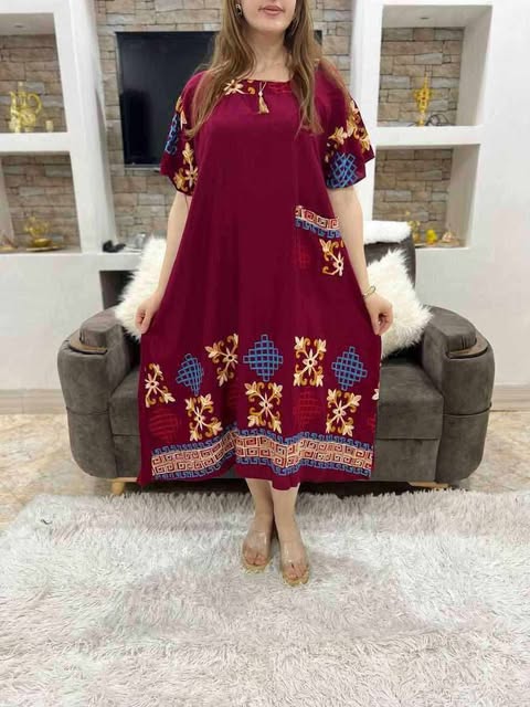 Robe هندية صيفية