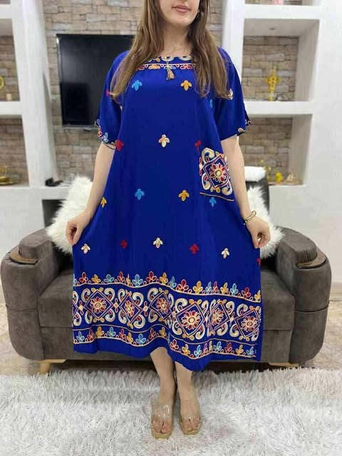 Robe هندية صيفية
